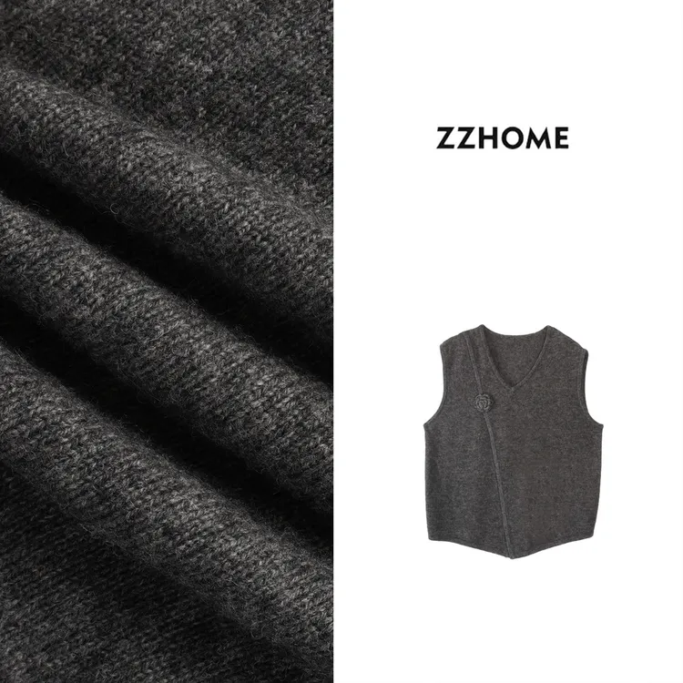 ZOZO HOME ｜匠人系列手工捏花精织格雷马甲q172638p