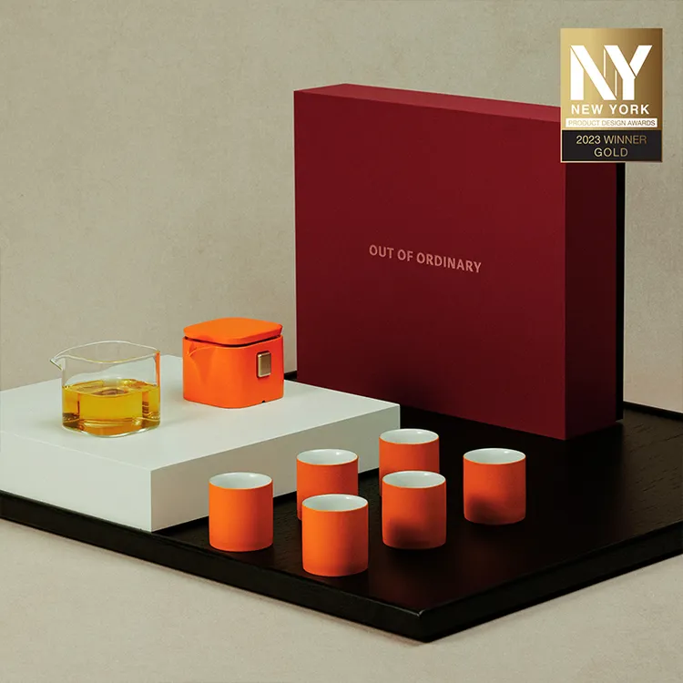 所器马年新款茶具套装轻奢高档家用一壶六杯陶瓷茶壶功夫茶具礼盒