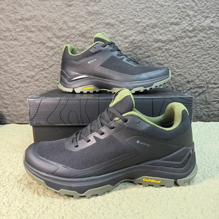 无标界山GTX秋冬 男士防水登上莆田徒步防滑户外登山徒步通勤男鞋