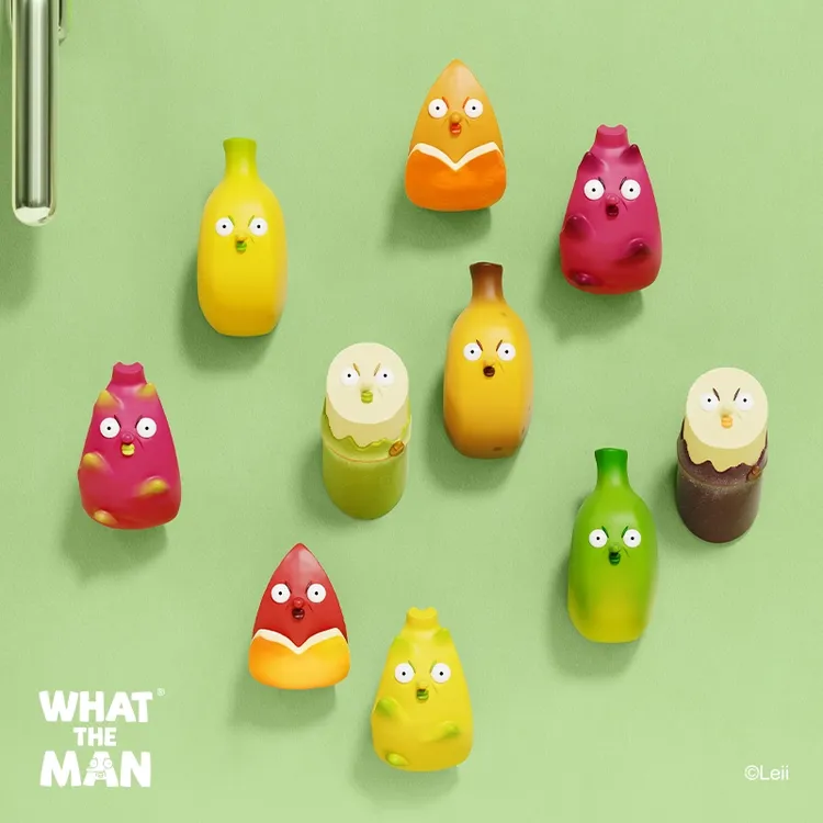 【开盒不退不H】盒凸人冰箱磁贴系列盲盒潮玩手办公仔摆件礼物