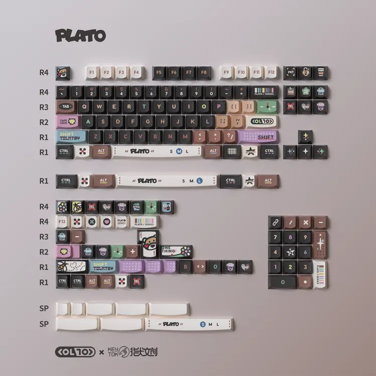 指尖文创PLATO · 番外篇Matrix联名键帽Smile高度电竞游戏装键盘