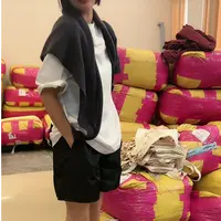 NIU ZI 纯色短袖T恤#189