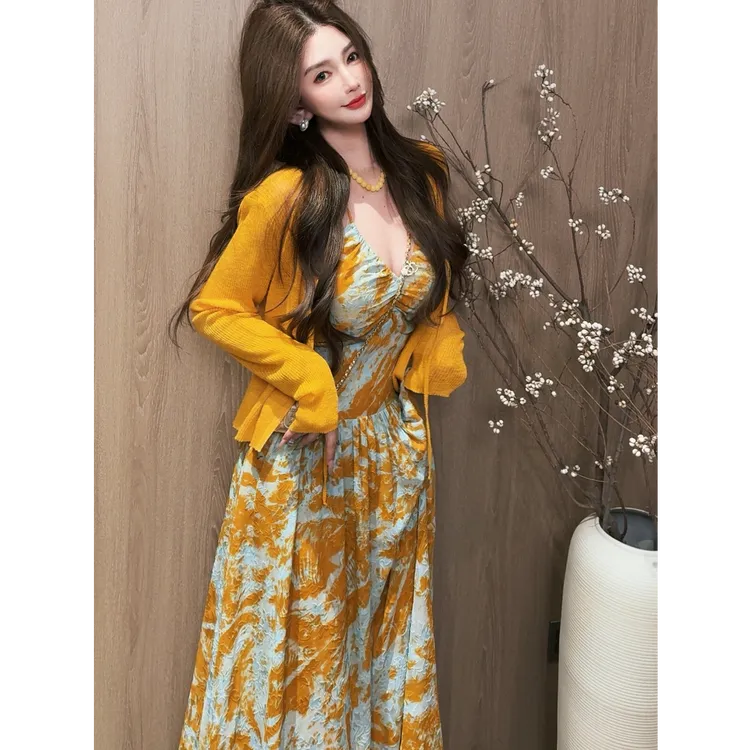 GUIDI GUDI【鲜榨果汁】气质休闲百搭时尚连衣裙 L9510269H