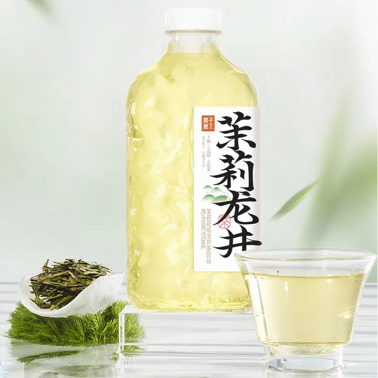 【达人专属】临期果子熟了茉莉龙井无糖茶0糖0脂0能量970ml*6/12[26年1月到期]