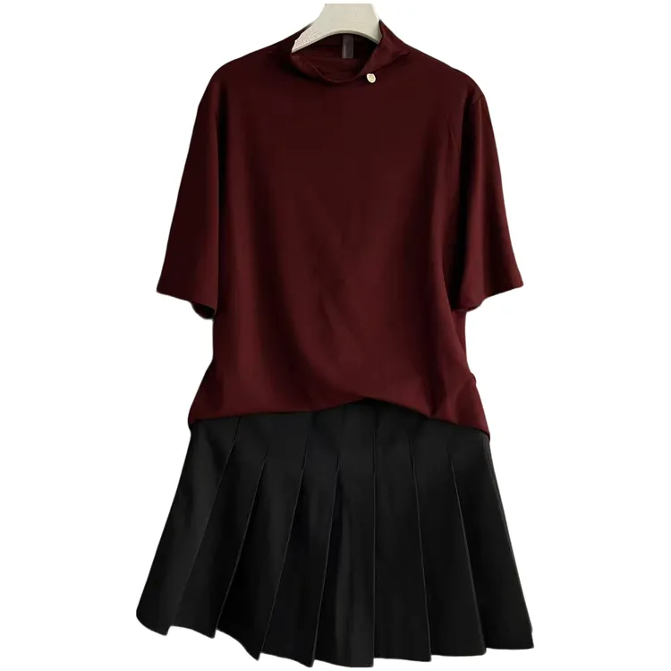 大码女装短裙两件套时尚宽松