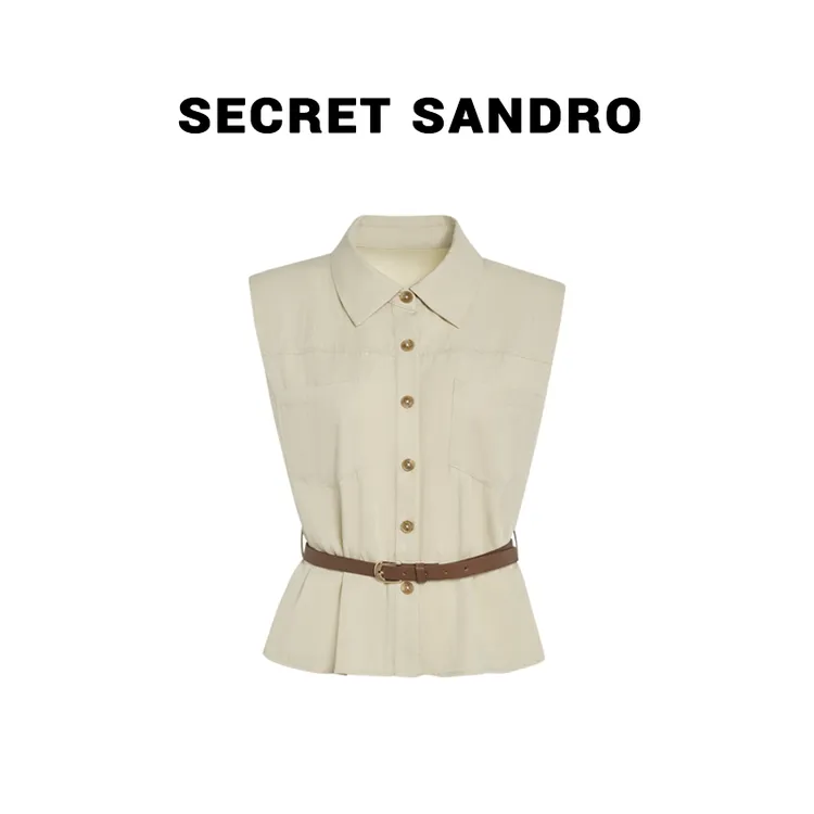  【西西里】Secret Sandro 楚楚  衬衫 C55221166C