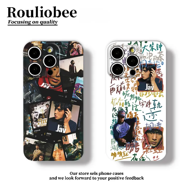 周杰伦专辑封面适用苹果16/15/14菲林手机壳华为P70vivo小米oppo