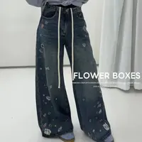 503191#冰箱贴抽绳阔腿裤