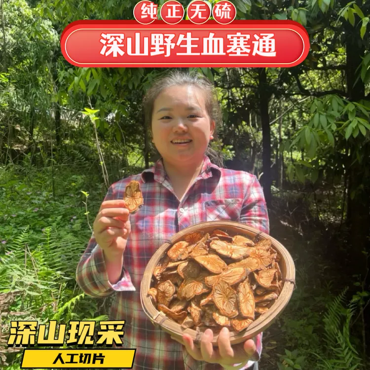 【小梁子精选】深山血塞通 *大血藤人工切片自然晾晒