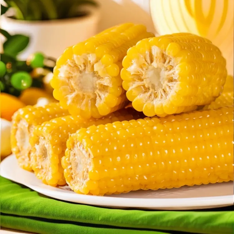 公立屯黄糯262玉米大棒8支装25年采摘头茬软糯香甜真空包装