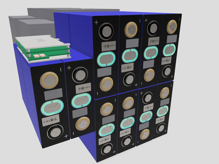 宁德大单体72v114ah