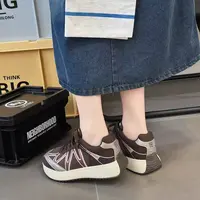 轻便2025秋季新款网面透气百搭显瘦阿甘德训女鞋2-039932