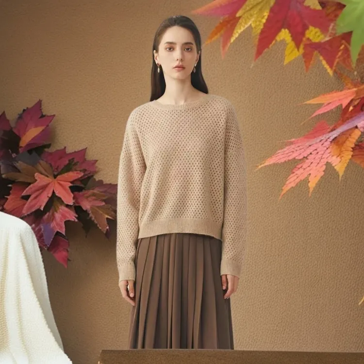 【羊绒】天山羊绒时尚女套衫   (2503)