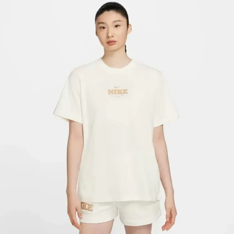NIKE/耐克【卖场同款】Essential 女子T恤白色HF6180133