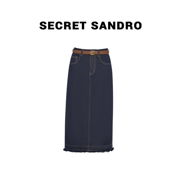 【牛仔裙】【多娜&Secret Sandro粉丝专享】半身裙  B25221015N