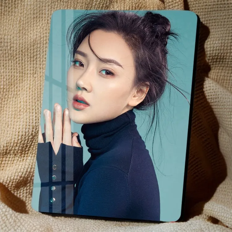 水晶相框摆台定制洗照片珍藏婚纱照生活相片美好回忆【直播】