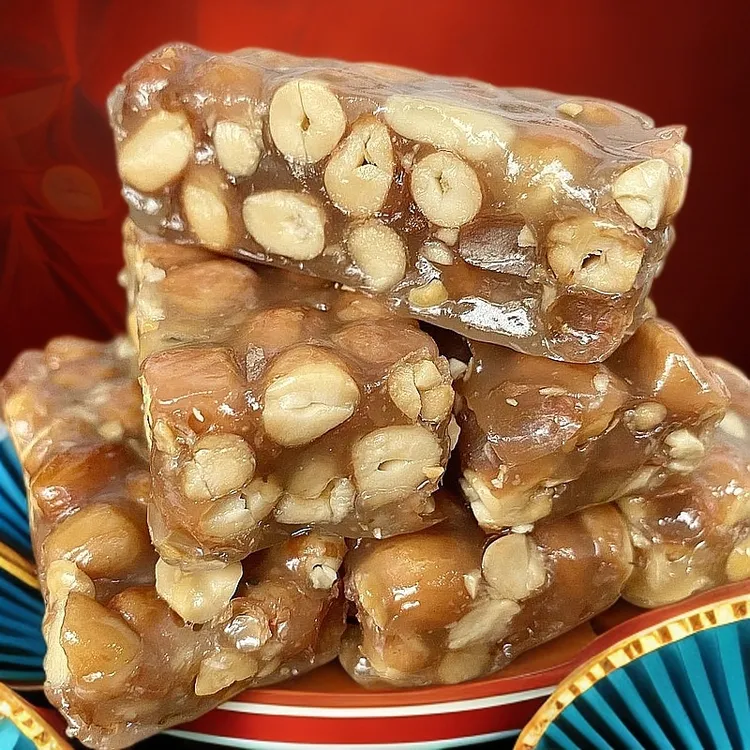 普宁大长陇正宗南糖拉丝糕点礼盒大长陇糖果老式休闲小零食