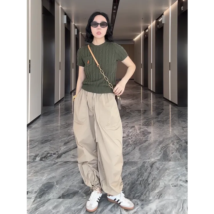 Action Studios大大推荐美式抽绳工装休闲裤WW7623