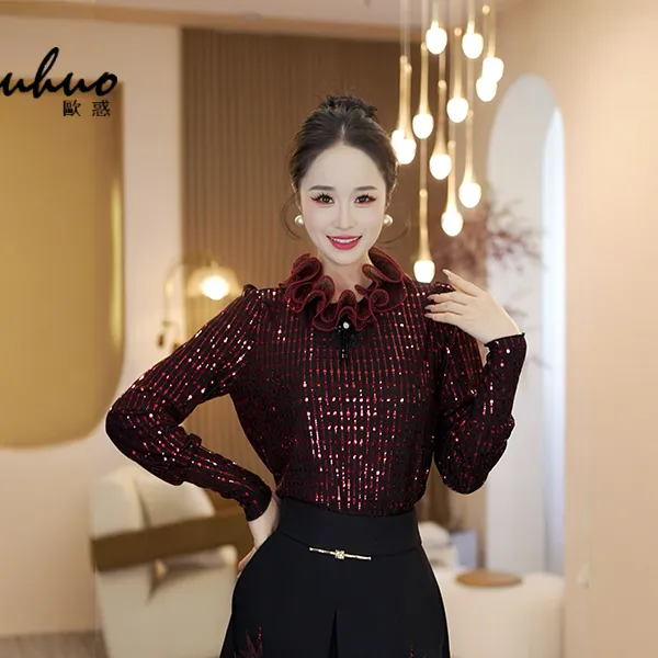 (品牌20周年庆)粉丝回馈！气质上衣T恤OHTSH12035+OHTSH12036 加绒