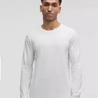 lululemon Fubdamental long sleeve男士长袖匹马棉速干T恤