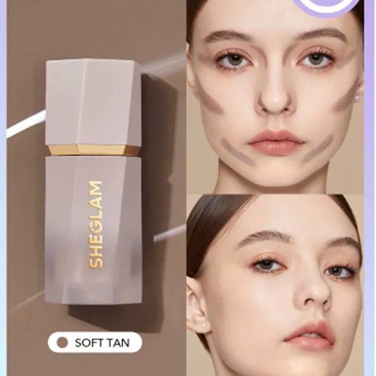 小猴子同款 Sheglam液体修容棒Soft Tan灰调阴影立体修容液