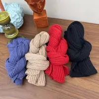 【现货】vilimama2025秋冬款中小童双面针织毛线围巾VLMM2514