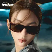 Fakeme(达人专属)质感板材猫眼椭圆框太阳镜防紫外线墨镜 Eryk