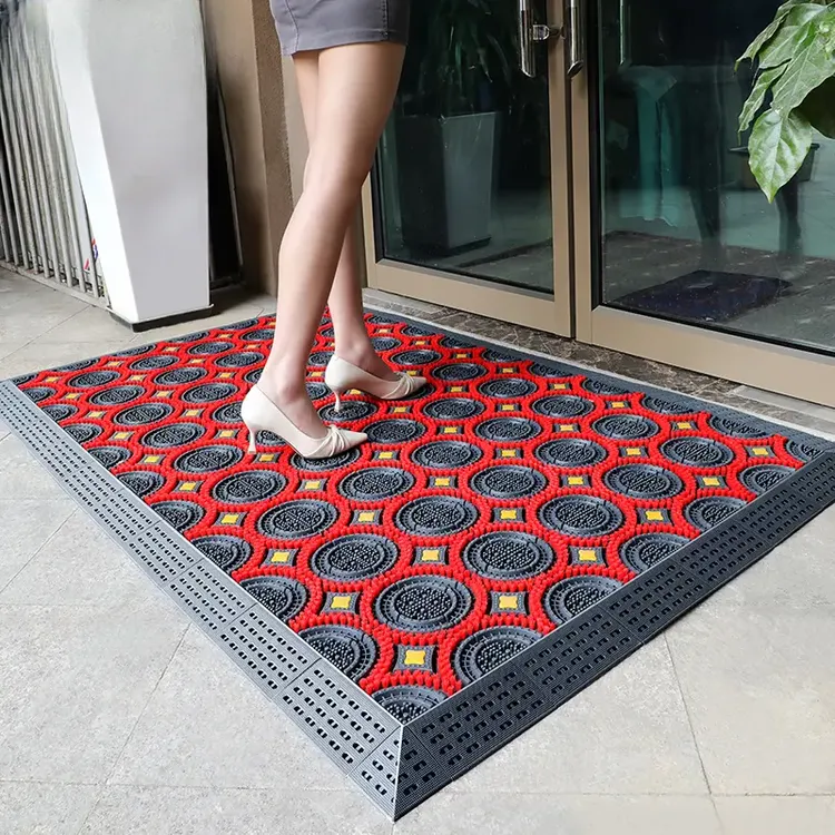 大门口迎宾地垫室外商用露天防雨入户门垫门店户外脚垫子防滑地毯