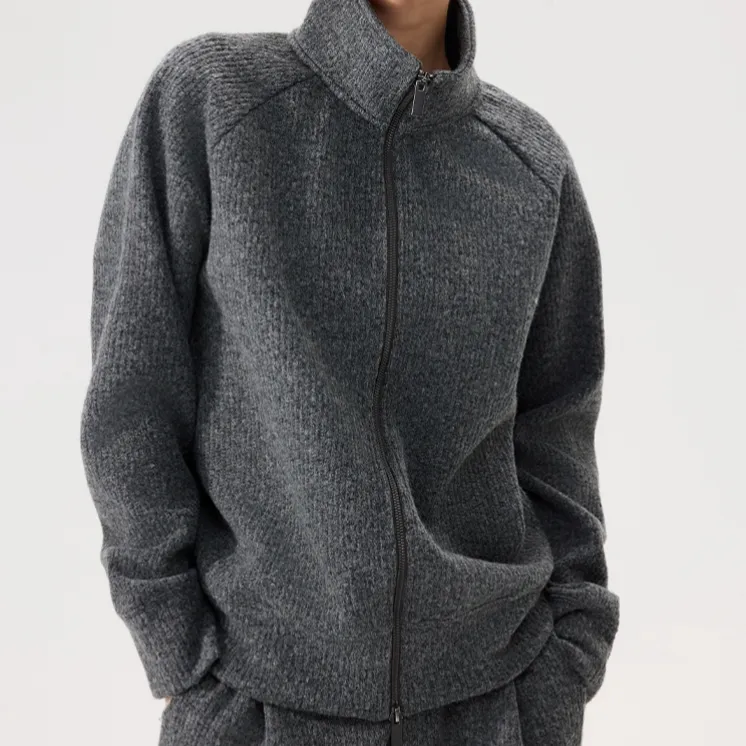 Syan【翻领小开衫外套】秋冬洋气新款设计师简约百搭休闲防风外套