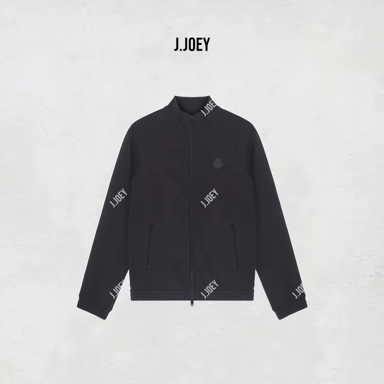 J.JOEY 秋季新款防风混纺翻领夹克立领宽松休闲外套 0942