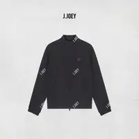 J.JOEY 秋季新款防风混纺翻领夹克立领宽松休闲外套 0942