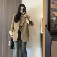 【现货+运费险】高级感小西装外套西服超好看休闲气质名媛2589#