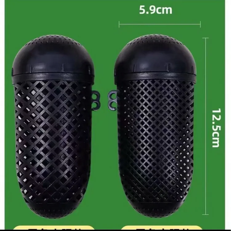 大号饵料球超大号塑料加厚特硬新品黄鳝泥鳅螺纹饵料球捕鱼网笼