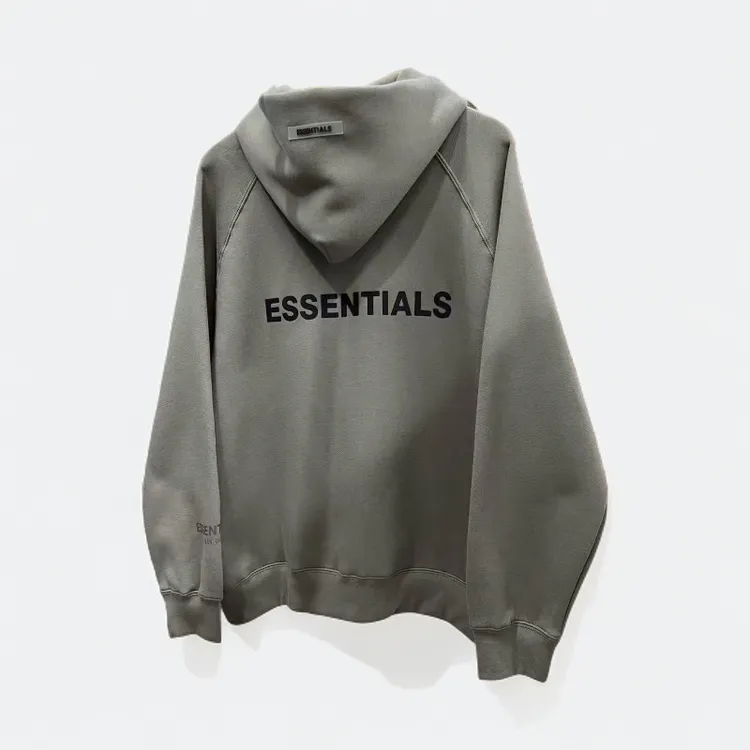 ESSENTIALS SS20 LOGO拉链开衫外套男女同款美式宽松爆款春秋
