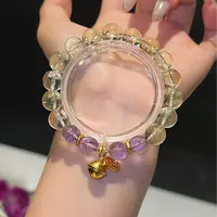 【多福】现货 10mm黄水晶紫水晶手串（多样性发一）