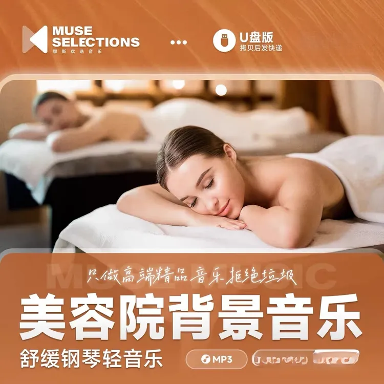 舒缓养生馆轻音乐无损u盘酒店大堂餐厅餐吧茶室专用音响歌曲u优盘