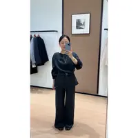 GZYB-TX-AR02 常规圆领长袖直筒常规款夏季衬衫上衣网红黑色百搭