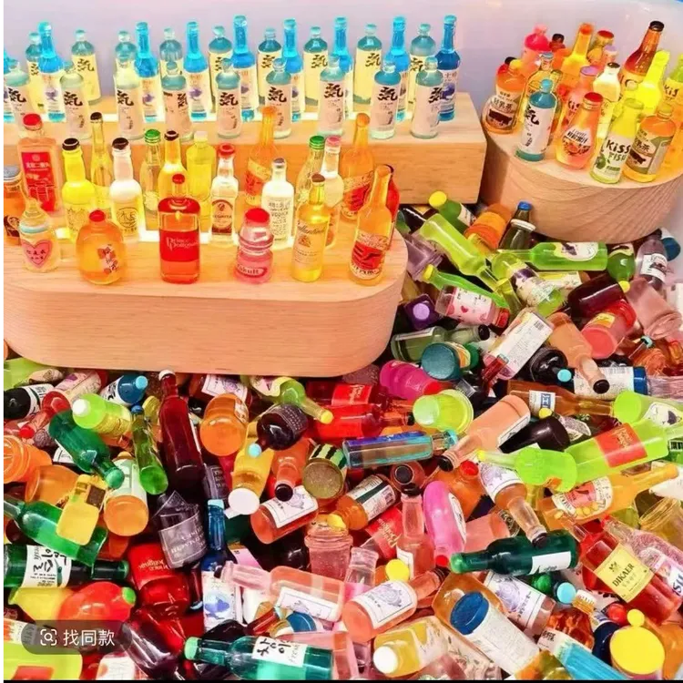 布丁直播装-饰品树脂工艺品钥匙挂件车摆件玩具家具摆件diy材料包