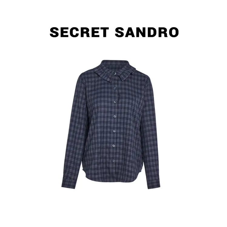 【蓝格格】【多娜&Secret Sandro粉丝专享】衬衫 C25285014N