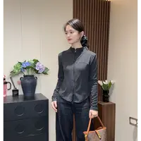 [程程优选]25211小蛮腰拉链长袖开衫T恤