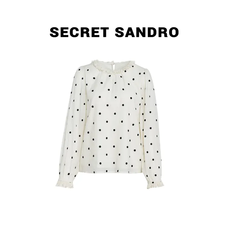 【点点】Secret Sandro 楚楚 上衣 S65287131C