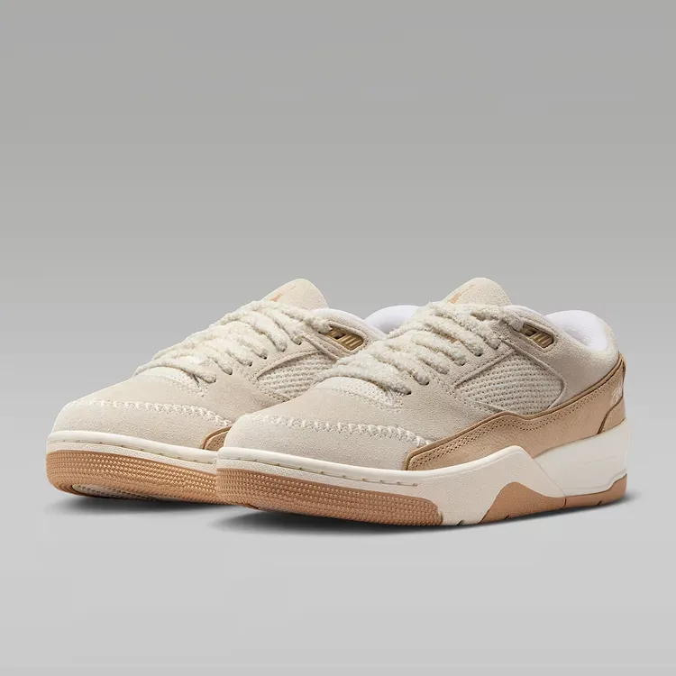 Nike/耐克官方正品AJ FC福来鞋男女同款米棕板鞋流光风IB4414-120