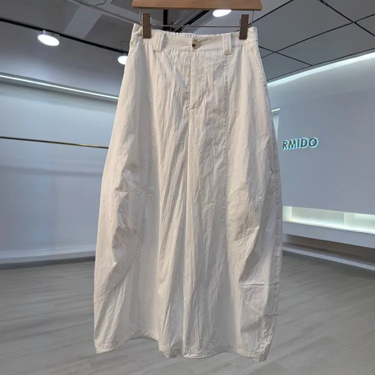 今年流行超好看阔腿哈伦休闲裤女奶奶裤2025新款宽松百搭九分裤子