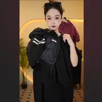 2025上新韩版秋冬运动时尚休闲连帽棉衣套装