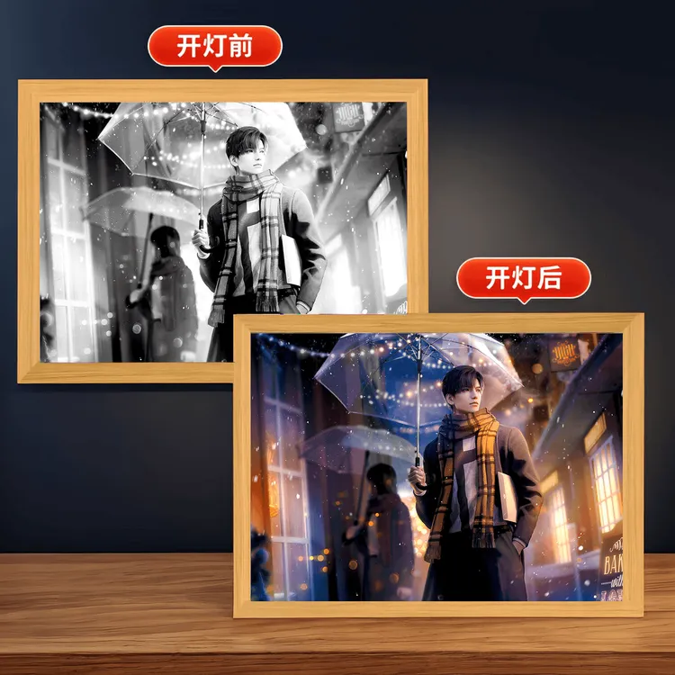 【恋与深空】祁煜秦彻沈星回灯光画生日送女友灯光画卧室纪念周边