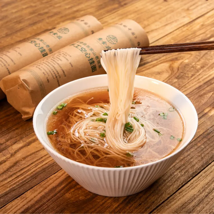【素食在】陕西吴堡县空心挂面面条400g*2把/5把