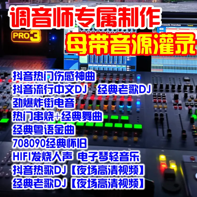 【2025新版】母带音源灌录  车载音乐盘 黑胶唱片无损音质