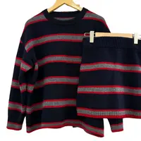 【GeShi】全羊毛宽松内搭休闲毛衣套装女1062