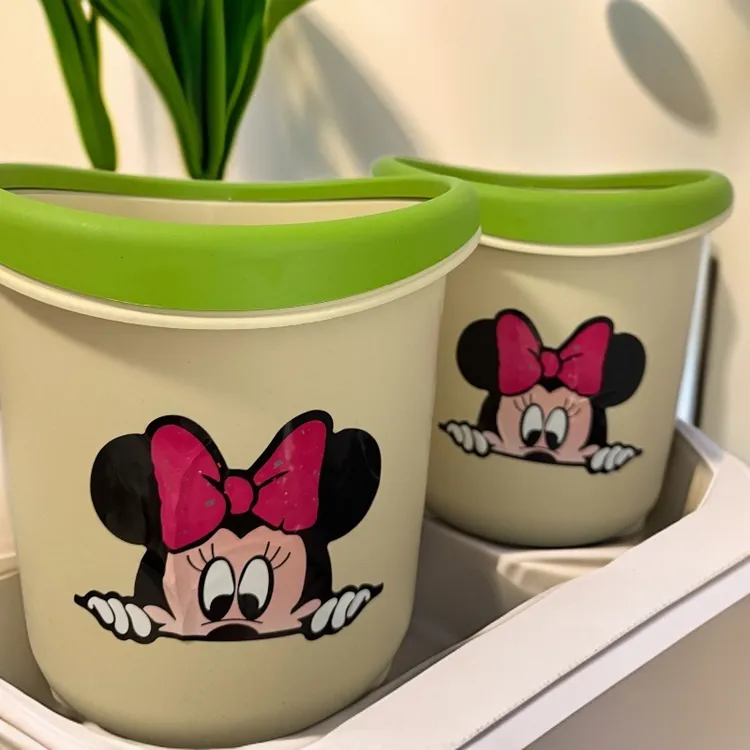 【拍一发二】新款米奇压圈垃圾桶卧室客厅垃圾桶