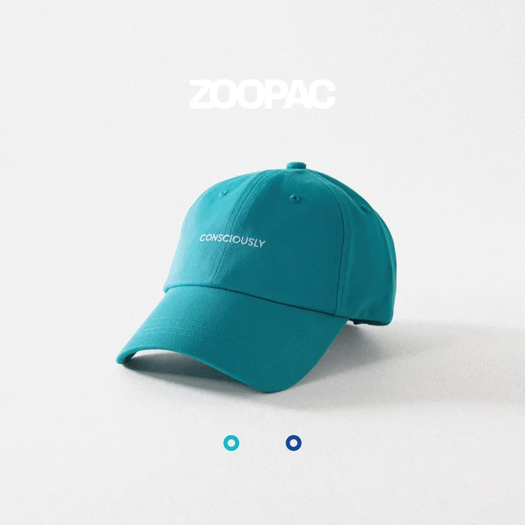 ZOOPAC【直播优享】 碧蓝/深蓝棒球帽鸭舌帽百搭帽子